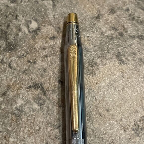 Cross Vintage Century Medalist Pen Chrome 23K Gold Plated Appointments USA - Picture 5 of 11